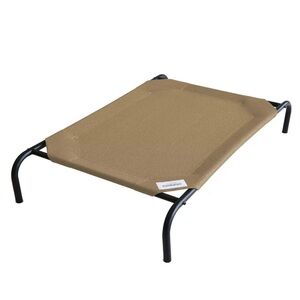 Comfortable Elevated Dog Bed - Tan